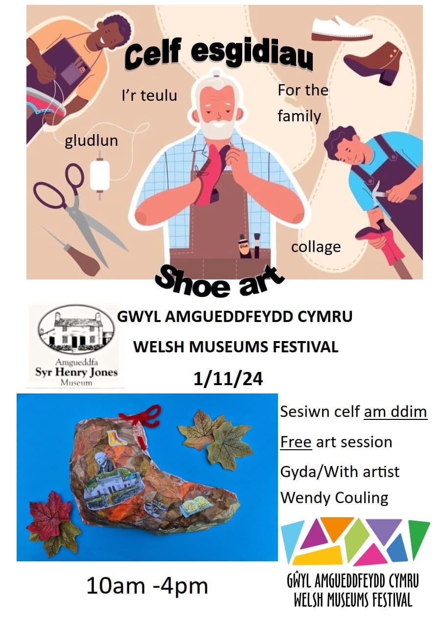 Sesiwn Gelf Am Ddim gan Wendy Couling