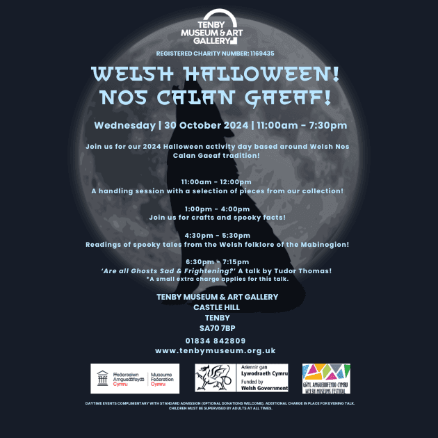 Nos Calan Gaeaf! Welsh Halloween!