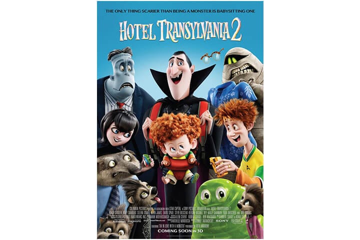 Dangosiad ffilm - Hotel Transylvania 2