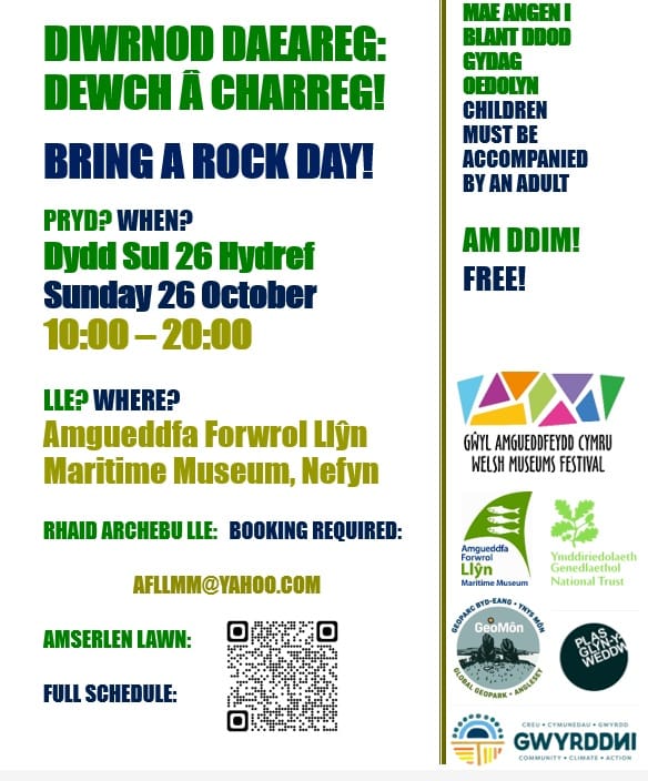 Diwrnod Daeareg: Dewch â Charreg
