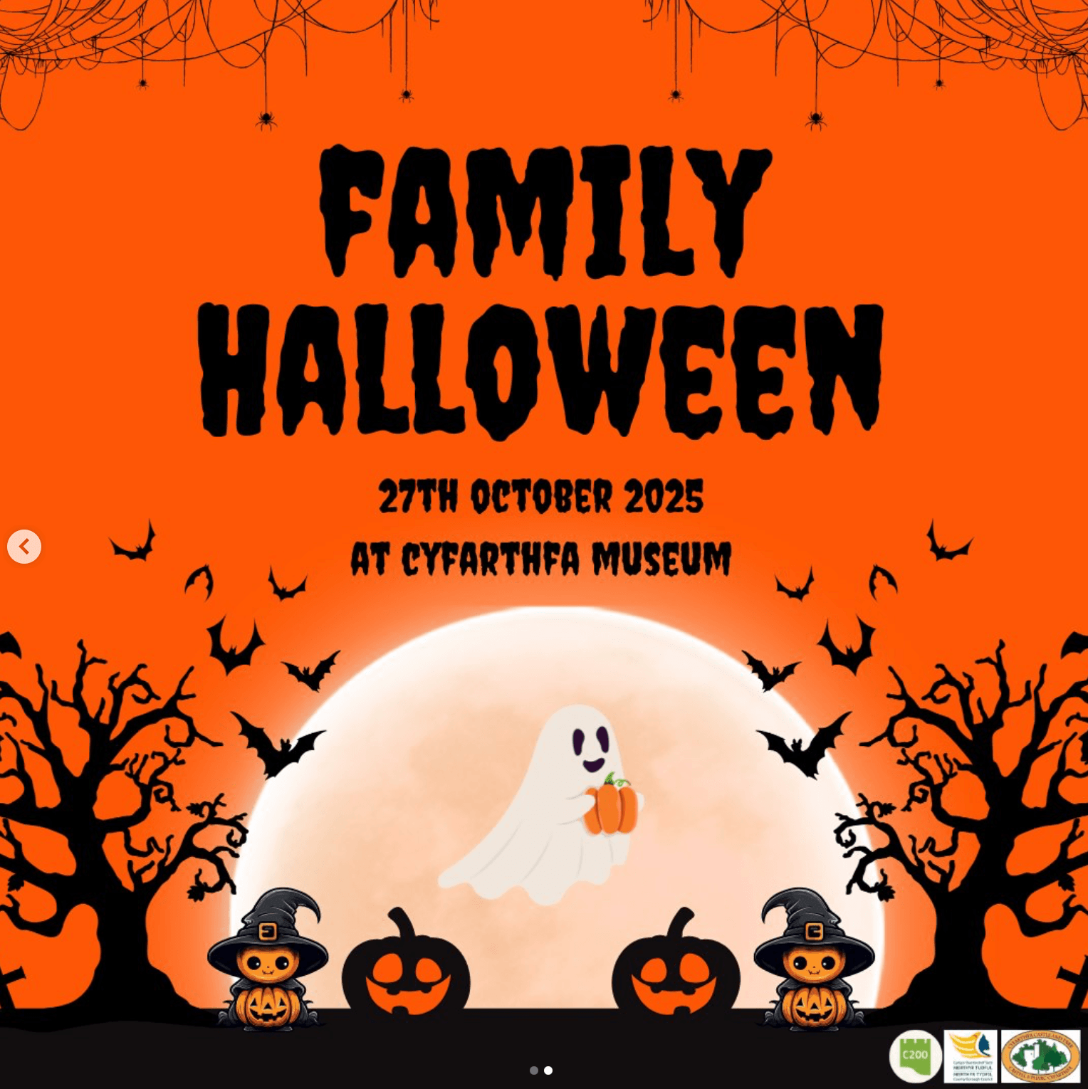 Family Halloween at Cyfarthfa