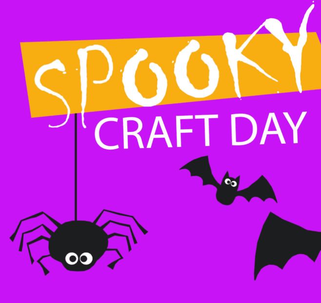Spooky themed arts and crafts