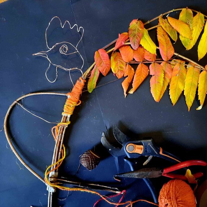 Wild Wire, Willow, and Wool